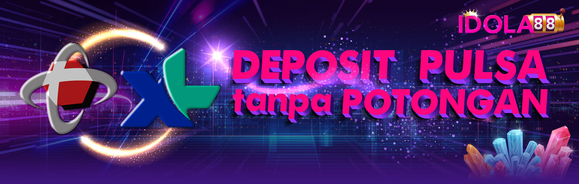 DEPOSIT PULSA TANPA POTONGAN